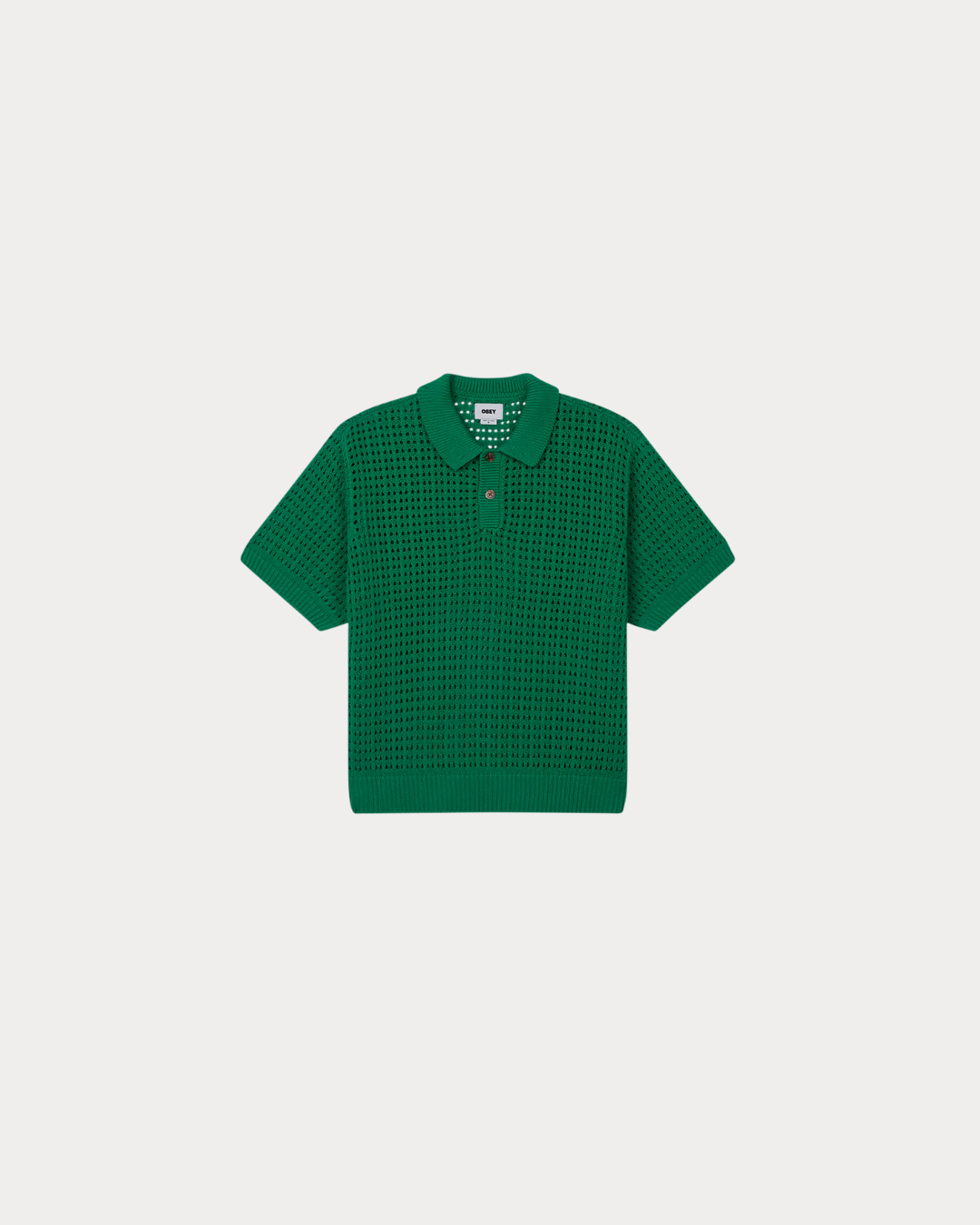 OBEY CLOTHING - KODY POLO SWEATER GREEN