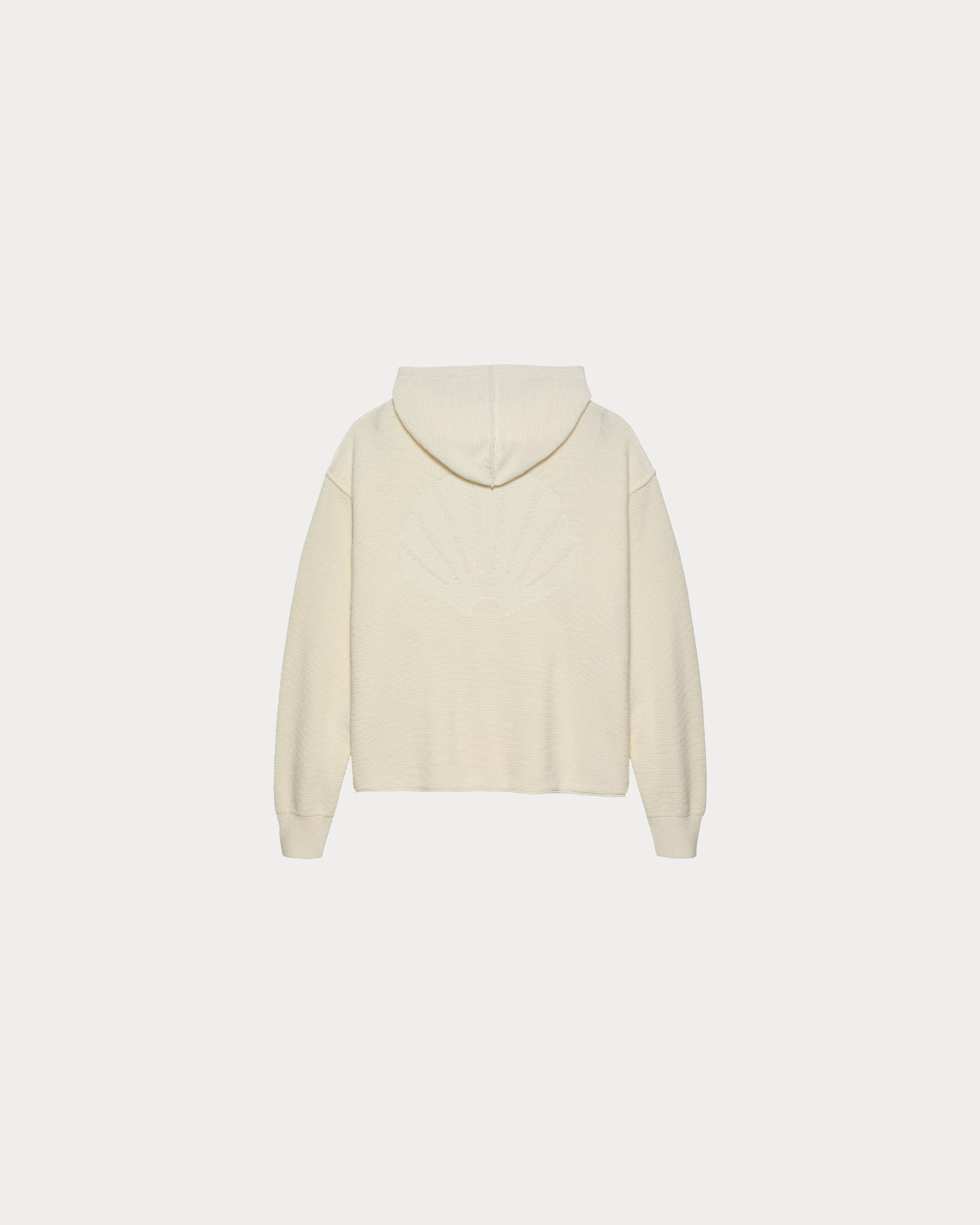 NEW AMSTERDAM SURF ASSOCIATION - KNITTED HOODIE WHITE