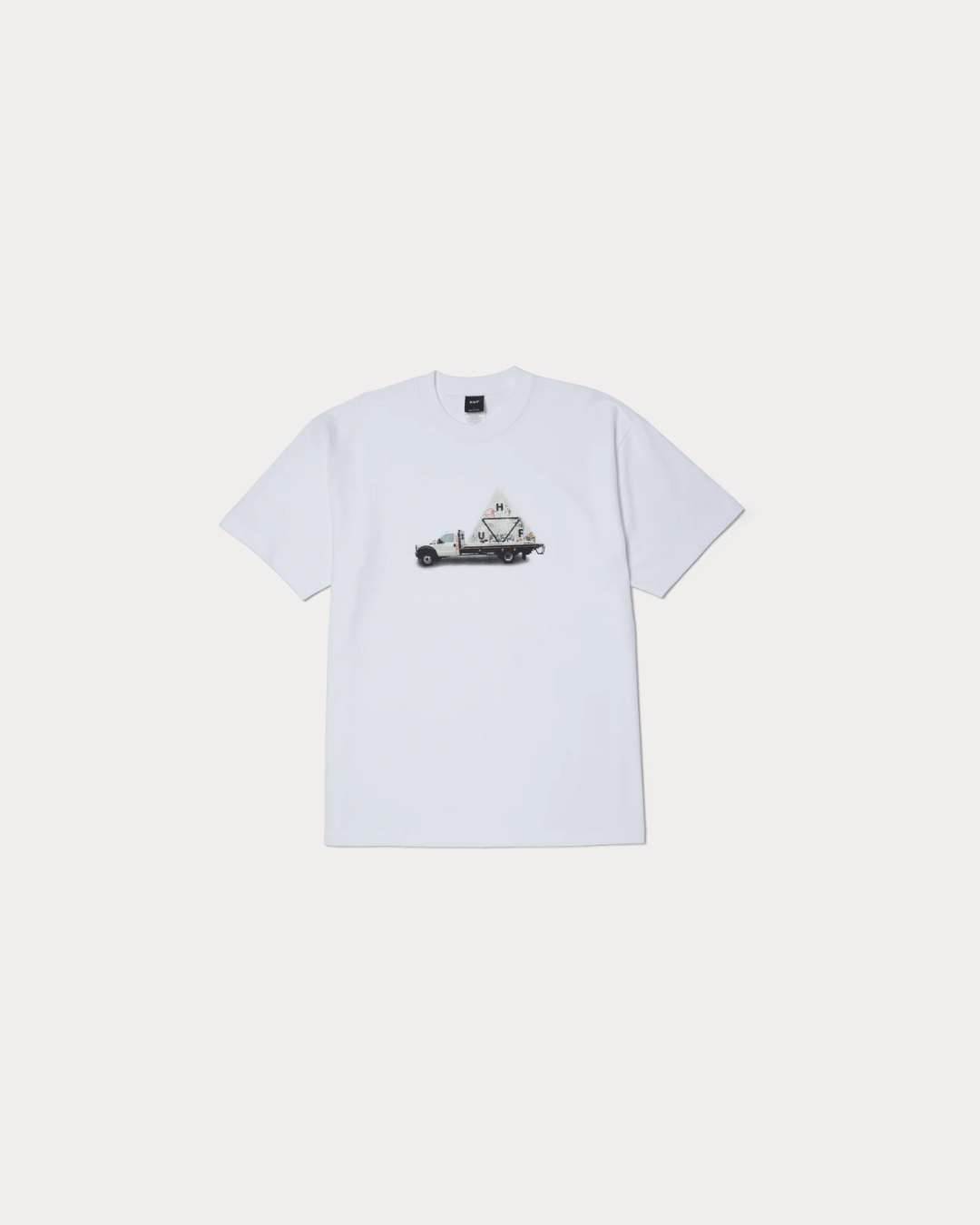HUF WORLDWIDE - HIGH CLEARENCE TEE WHITE