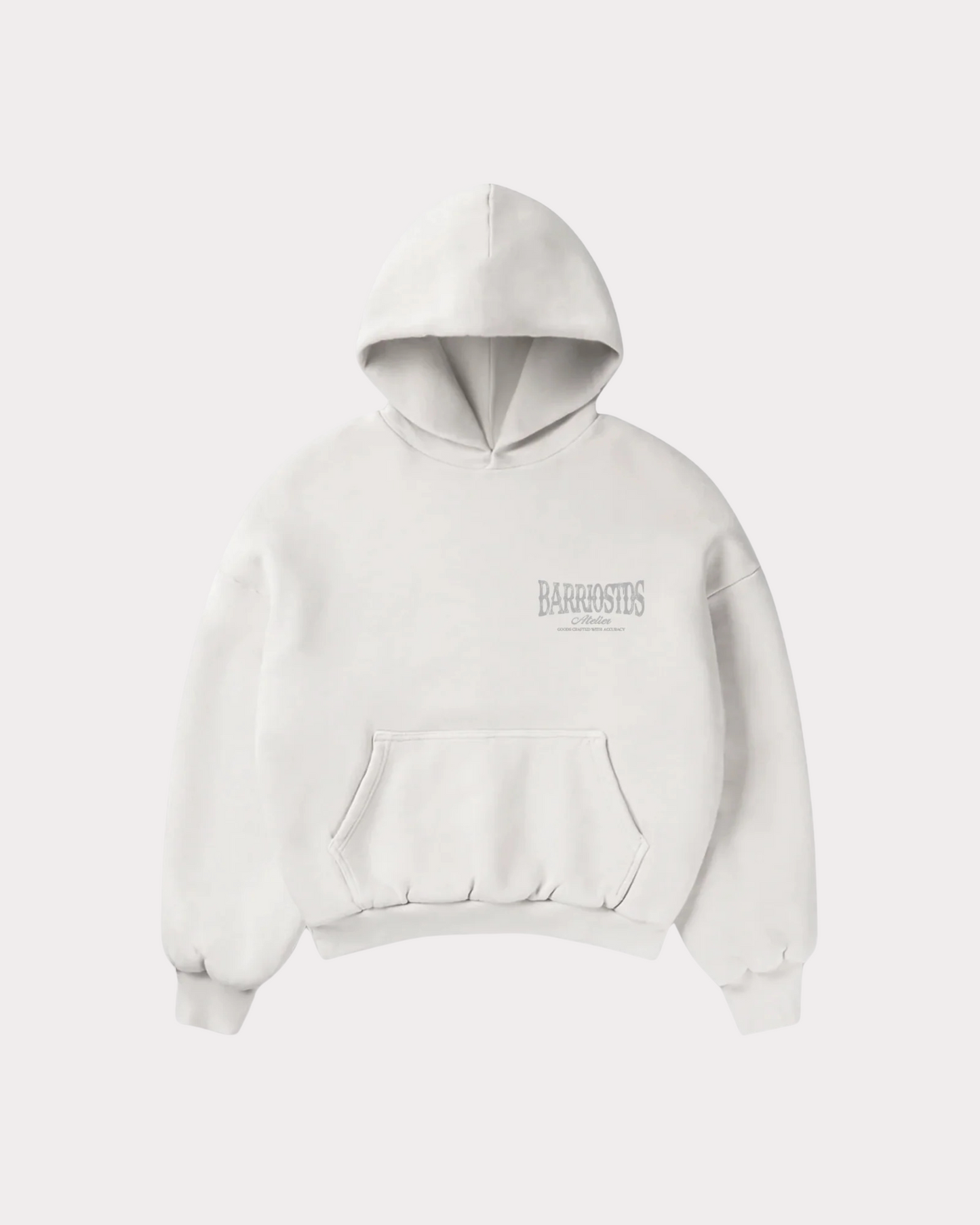 BARRIO STUDIOS - ATELIER BOXY HOODIE WHITE