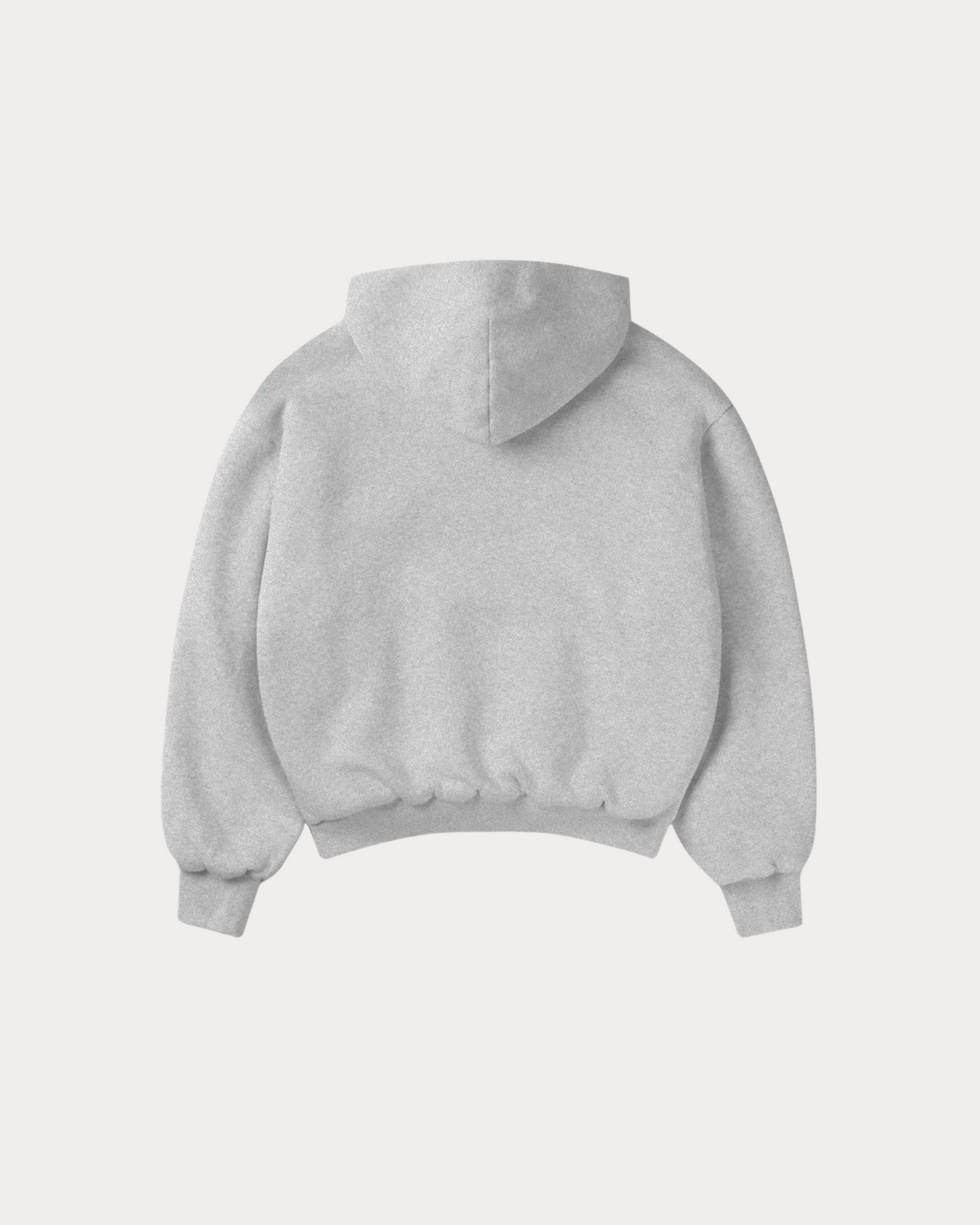 BARRIO STUDIOS - RAINBOW BOXY HOODIE GREY