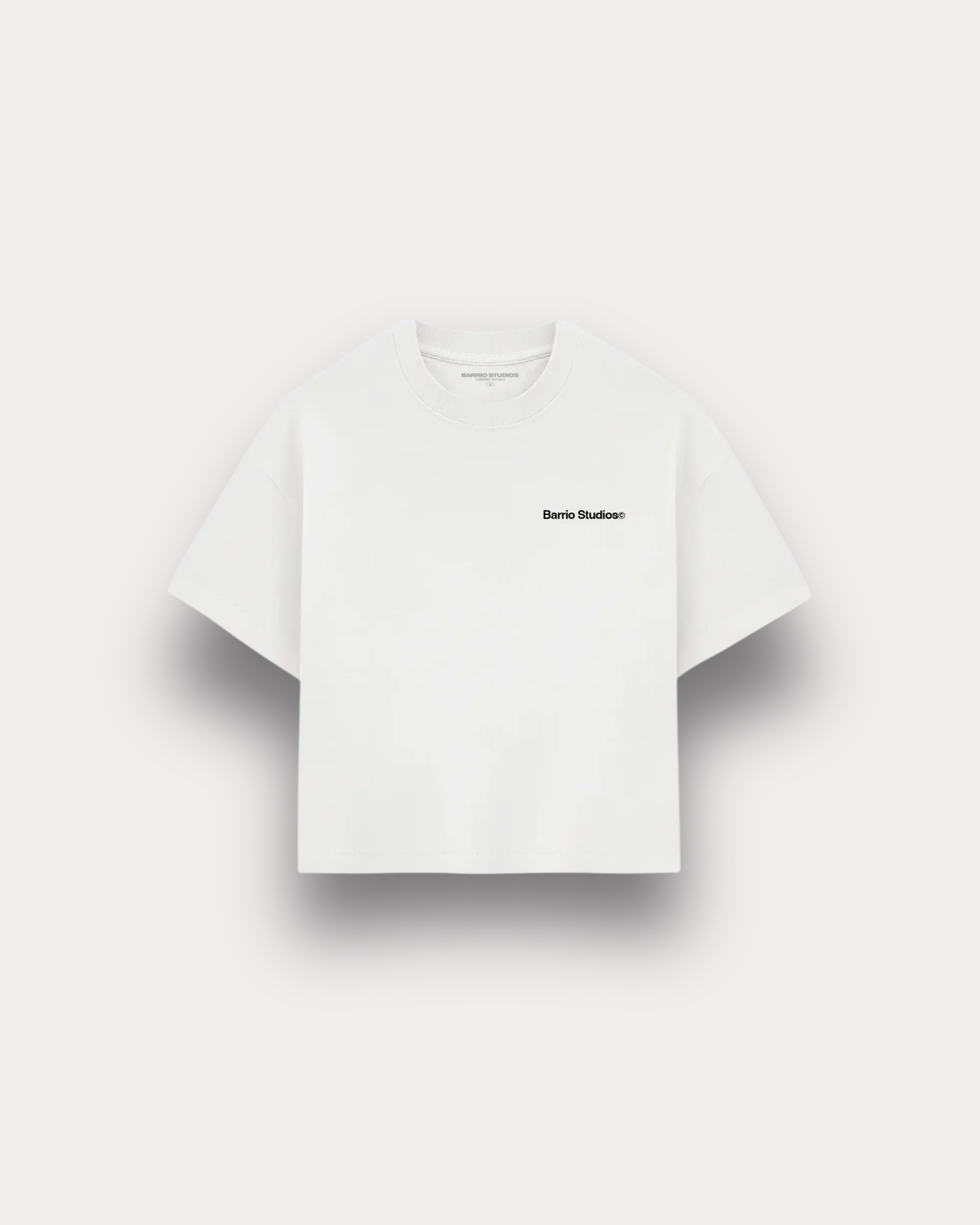 Barrio Studios - Ice Pop boxy tee white