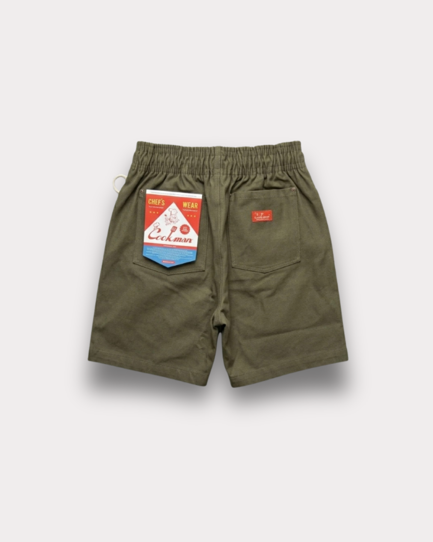 Cookman - Front Pocket shorts olive green