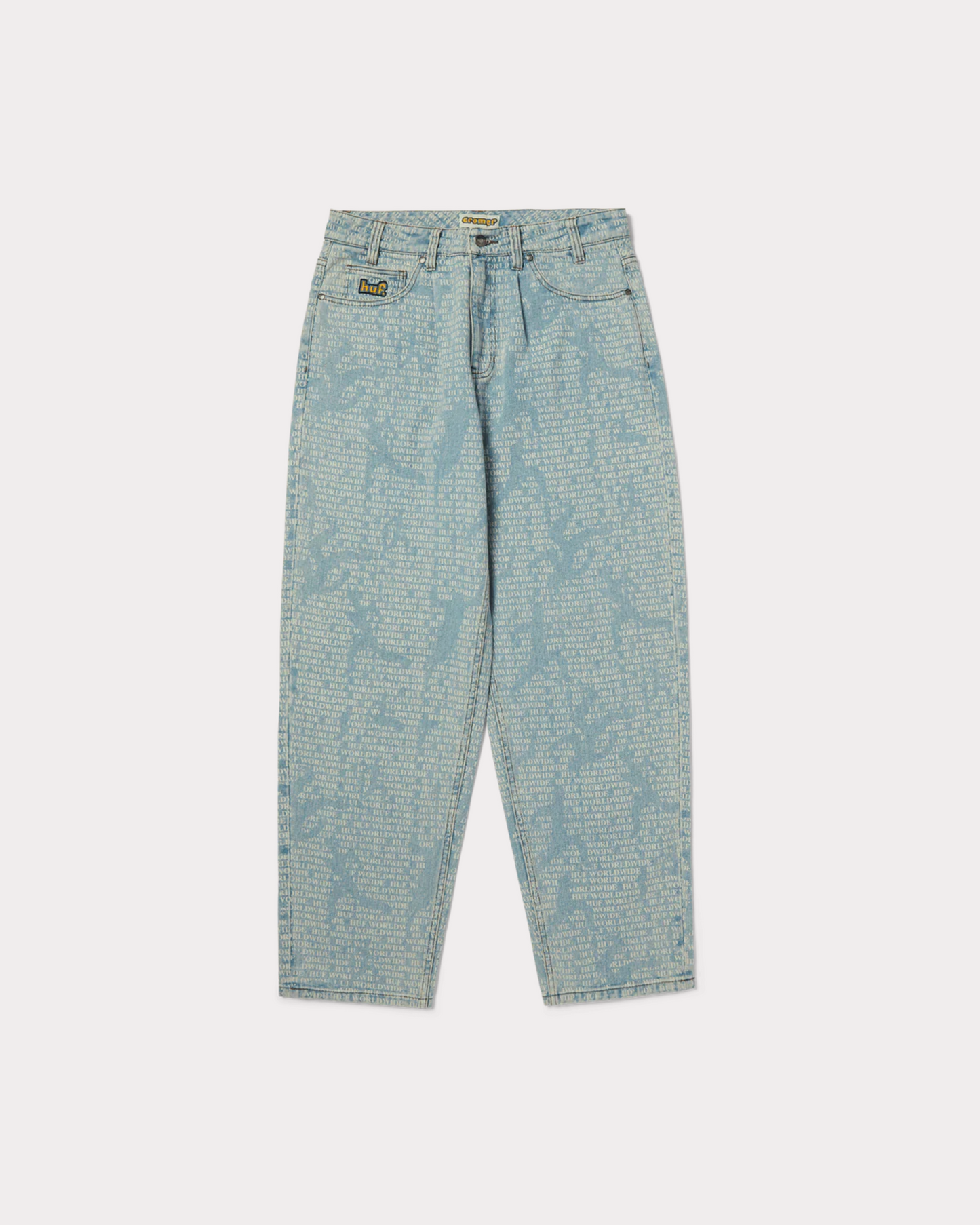 HUF WORLDWIDE - CROMER CEREMONY PANTA BLUE
