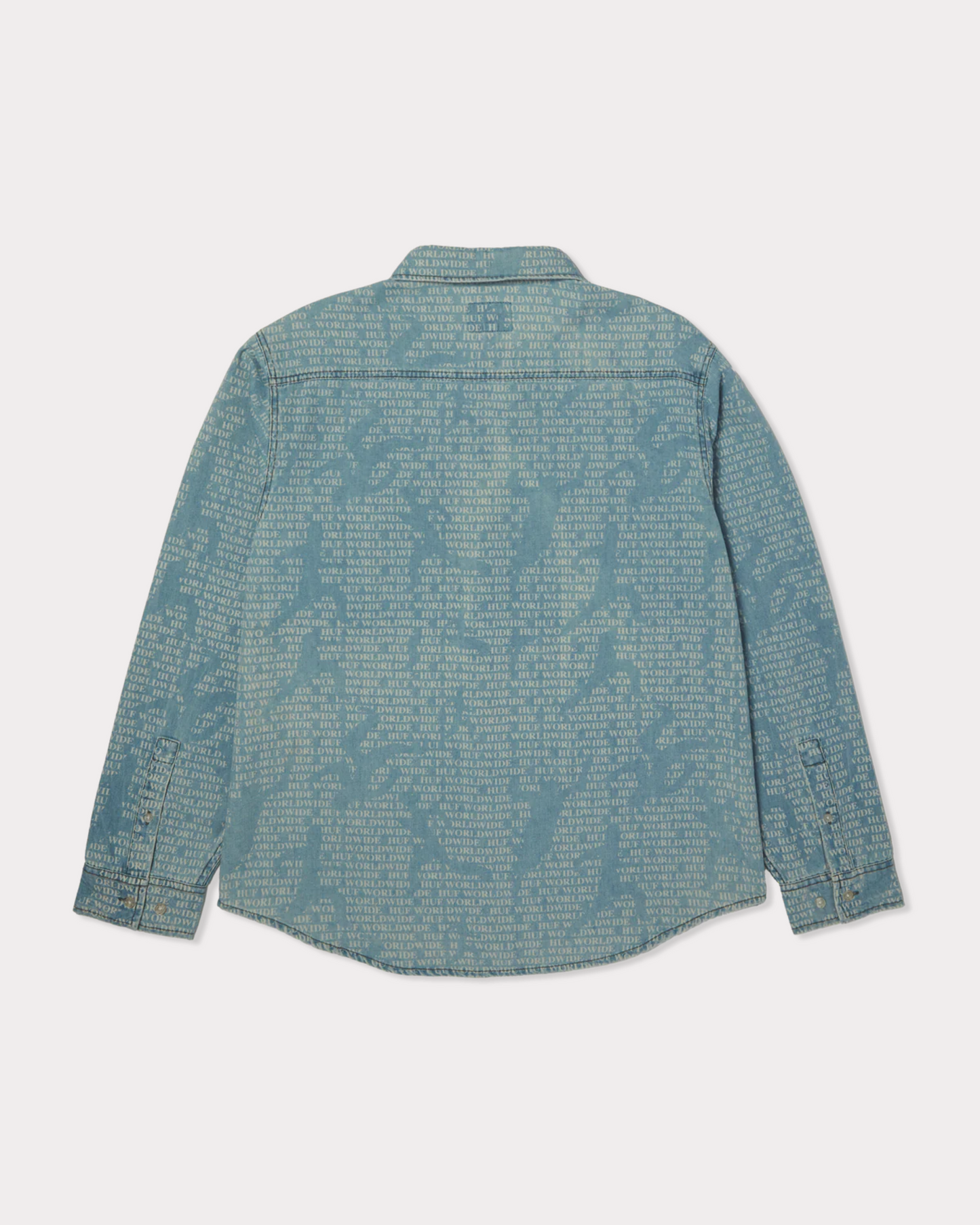 HUF WORLDWIDE - CEREMONY DENIM SHIRT INDIGO