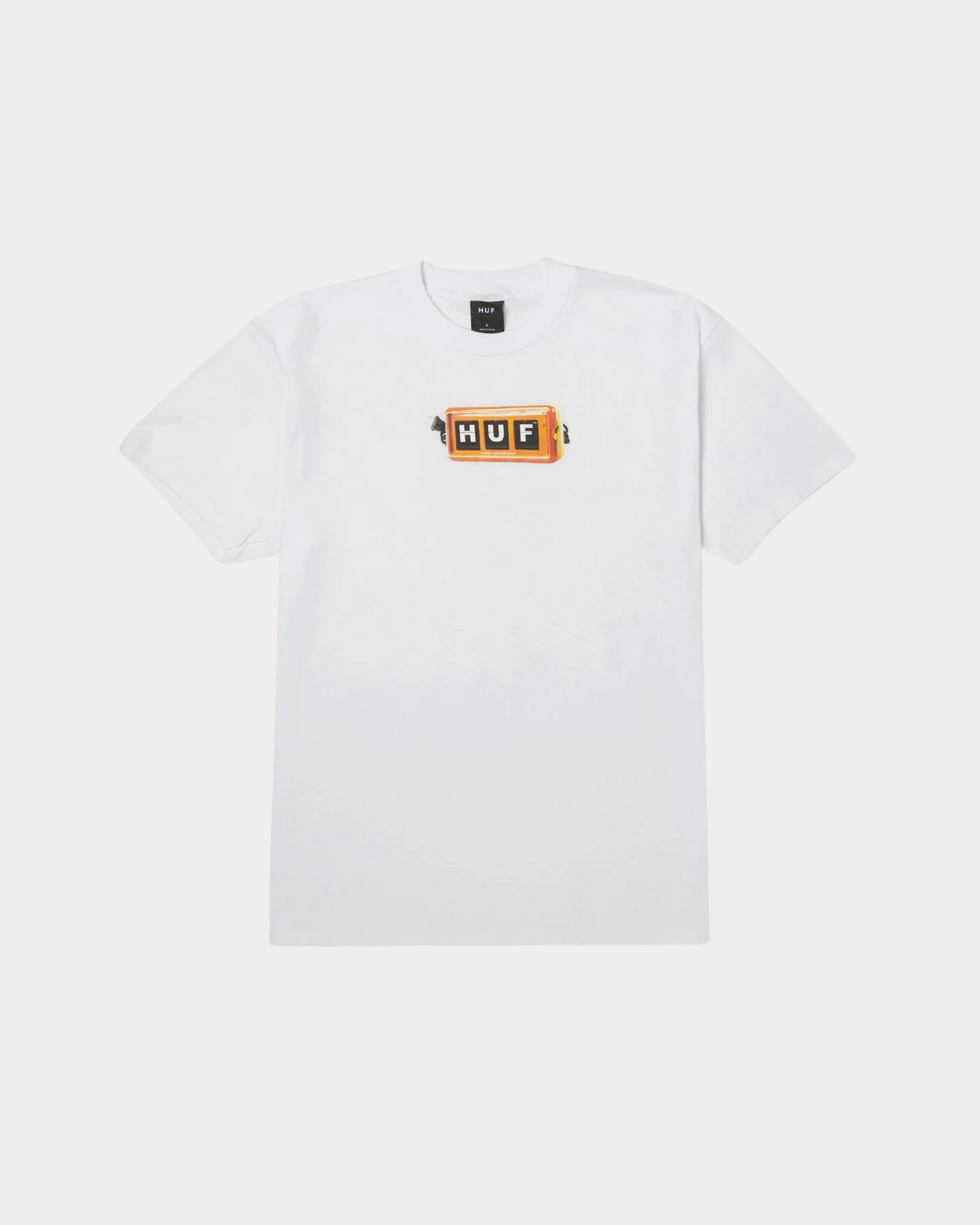 HUF WORLDWIDE - COUNTDOWN TEE WHITE