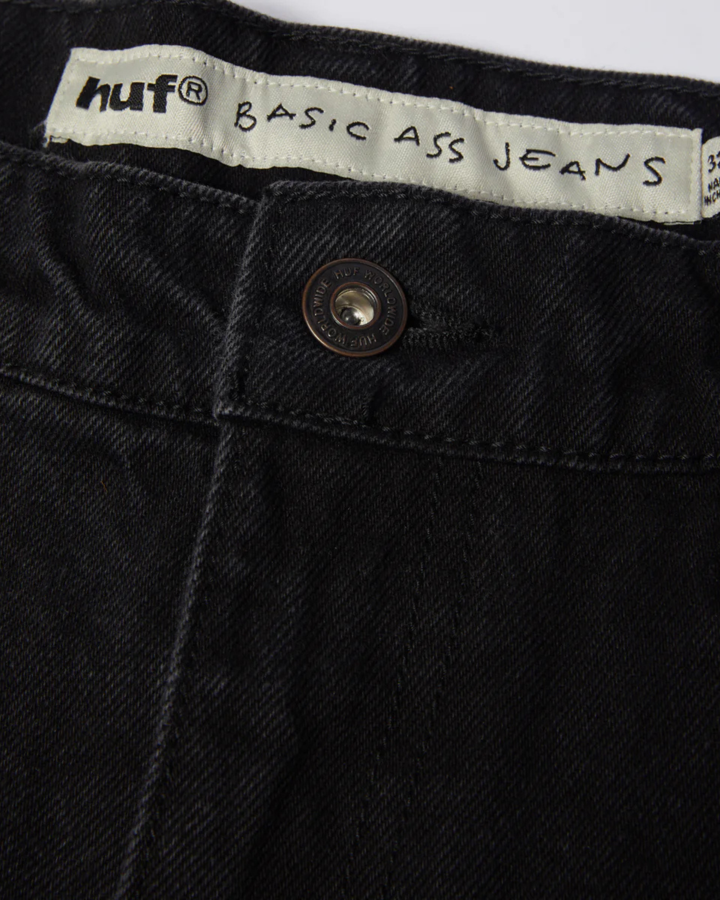Huf Worldwide - Kinda Loose double knee shorts black
