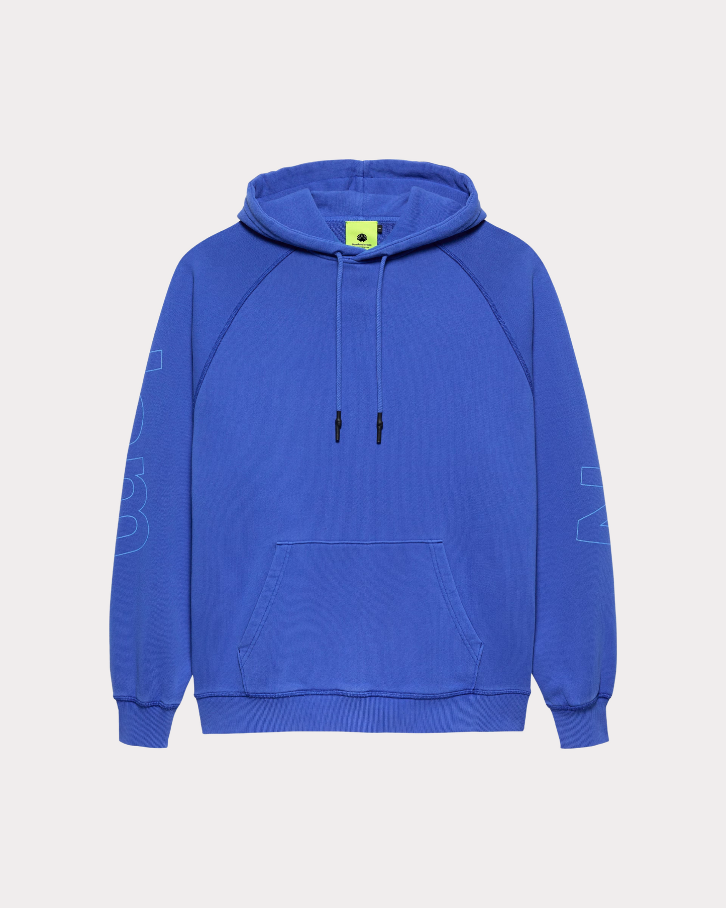 NEW AMSTERDAM SURF ASSOCIATION - LOGO LINE HOODIE COBALT