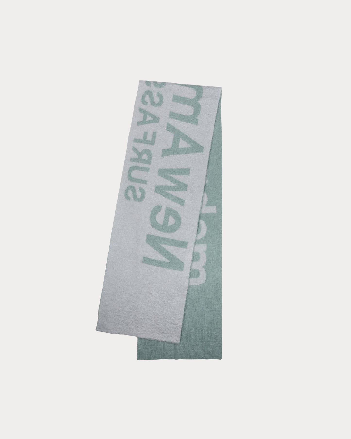 NEW AMSTERDAM SURF ASSOCIATION - FUZZY NAME SCARF BLUE/ BLEACHED