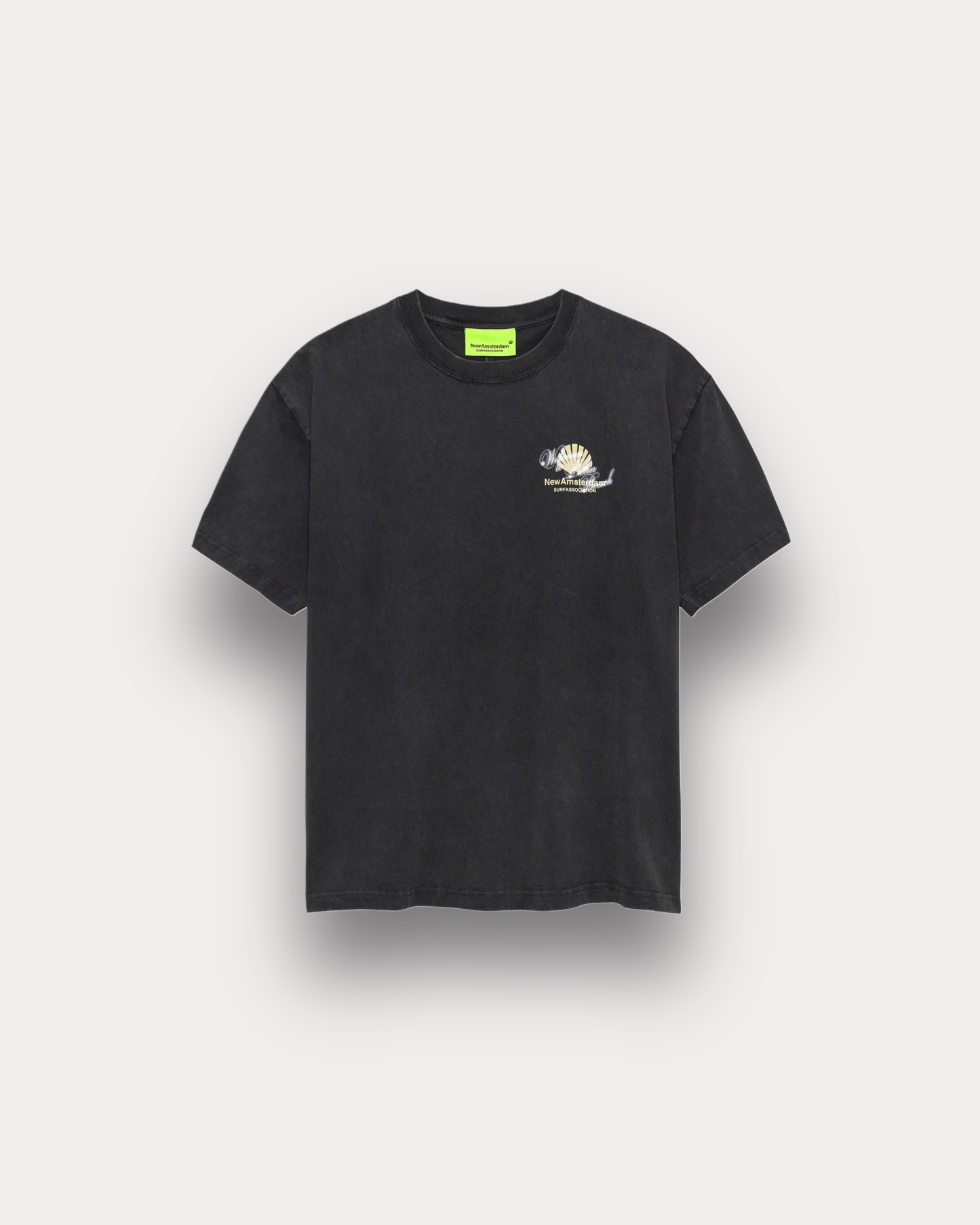 New Amsterdam Surf Association - WelcomeToPalmBeach tee vintage black