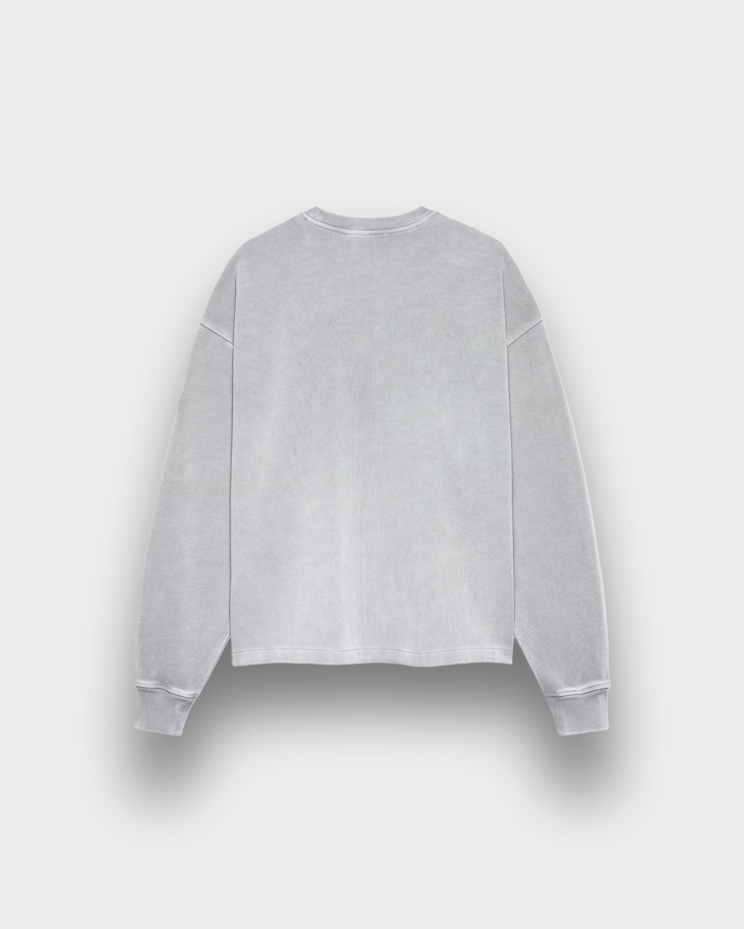 New Amsterdam Surf Association - Plade crewneck washed grey