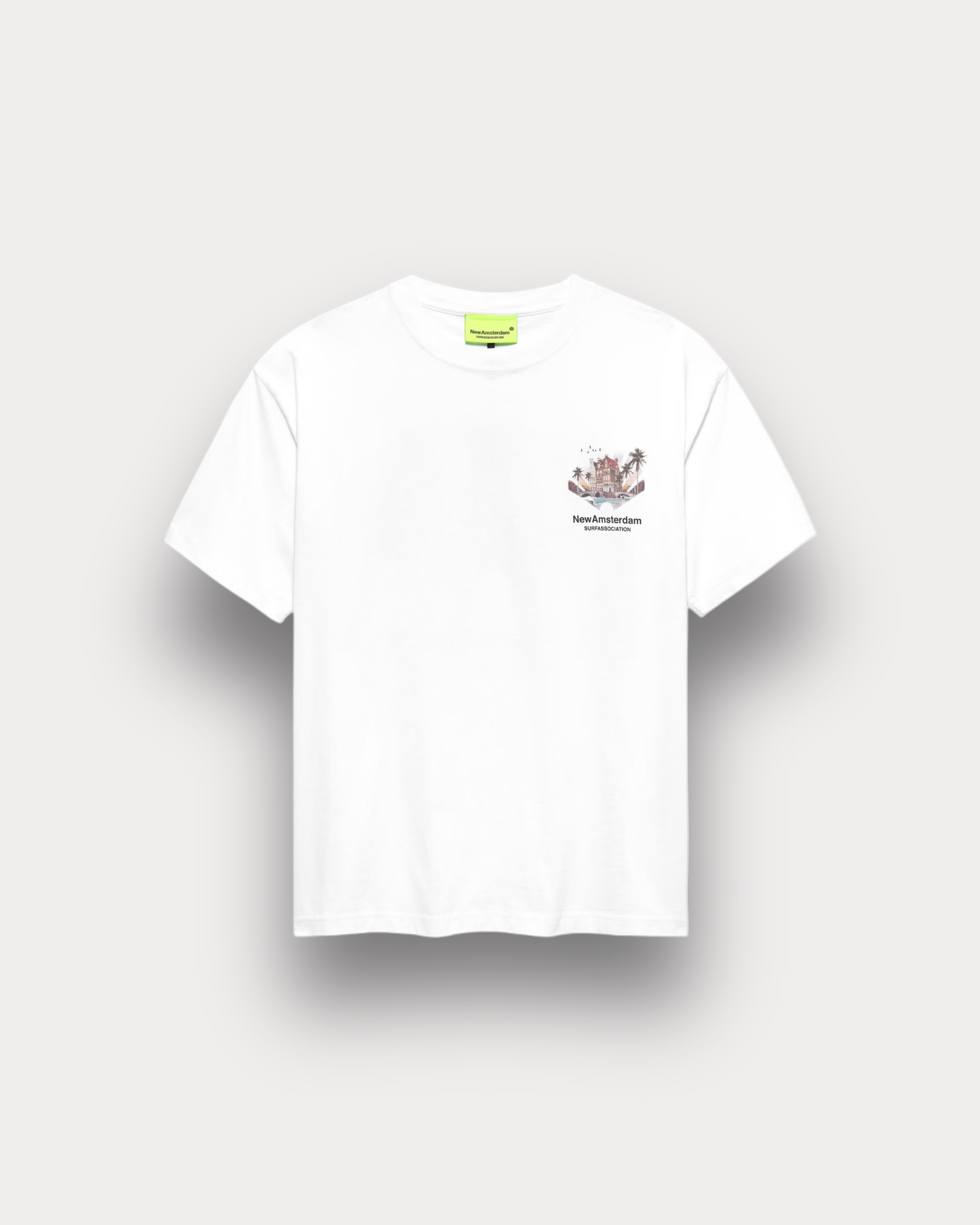 New Amsterdam Surf Association - Tropical tee white