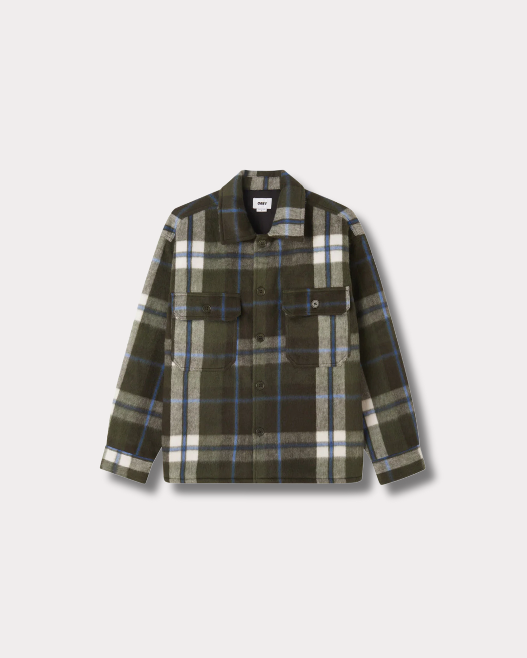 OBEY CLOTHING - STANTON SHIRT JACKET ROSIN MULTI
