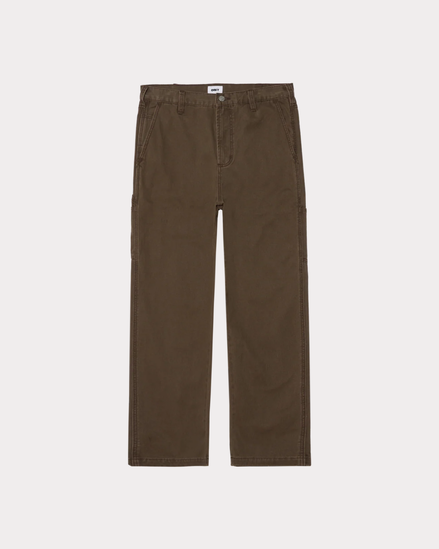 OBEY CLOTHING - BIG TIMER CARPENTER PANT WREN FADED WASH