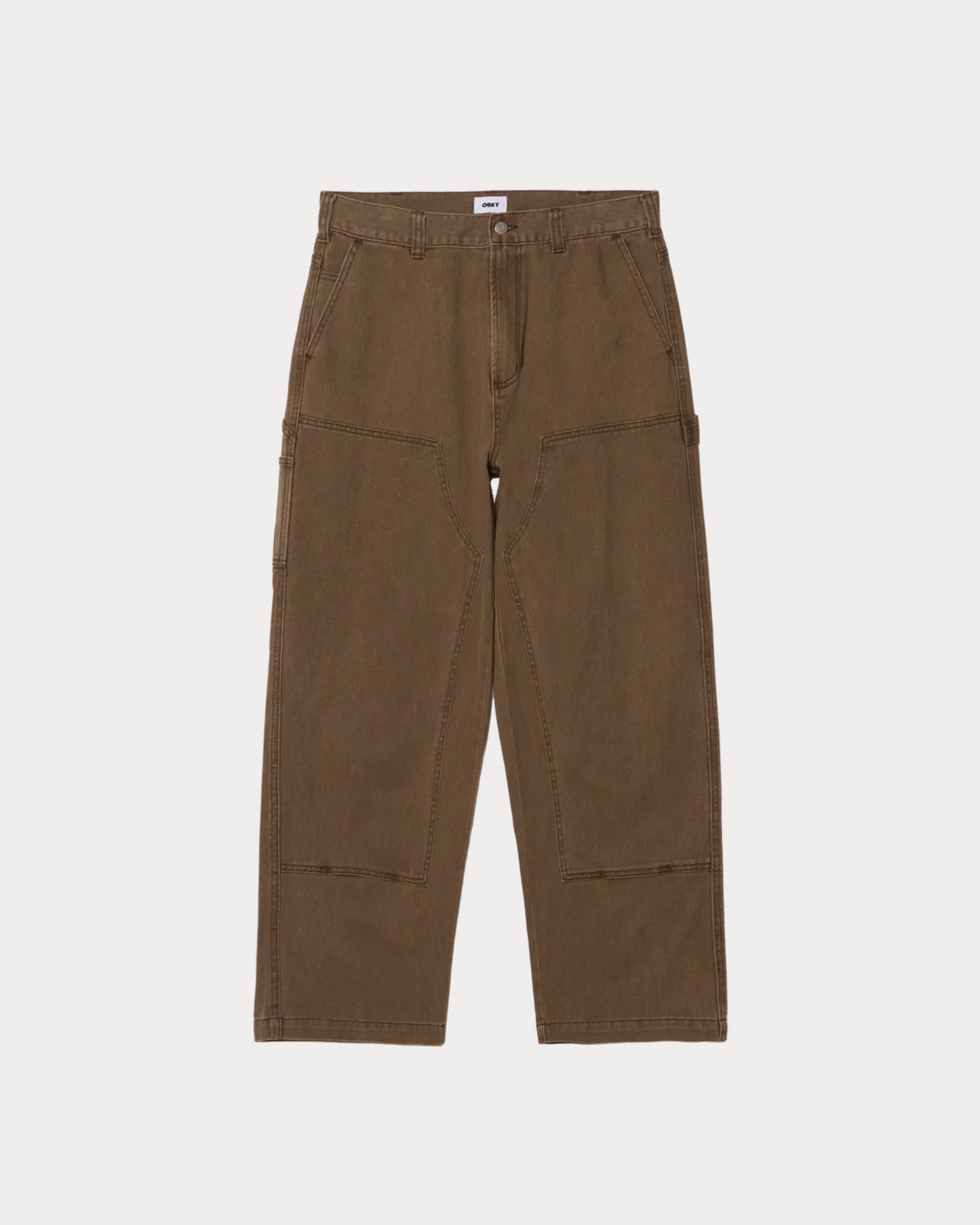 OBEY CLOTHING - BIGWIG CARPENTER DENIM PANT WREN FADED WASH