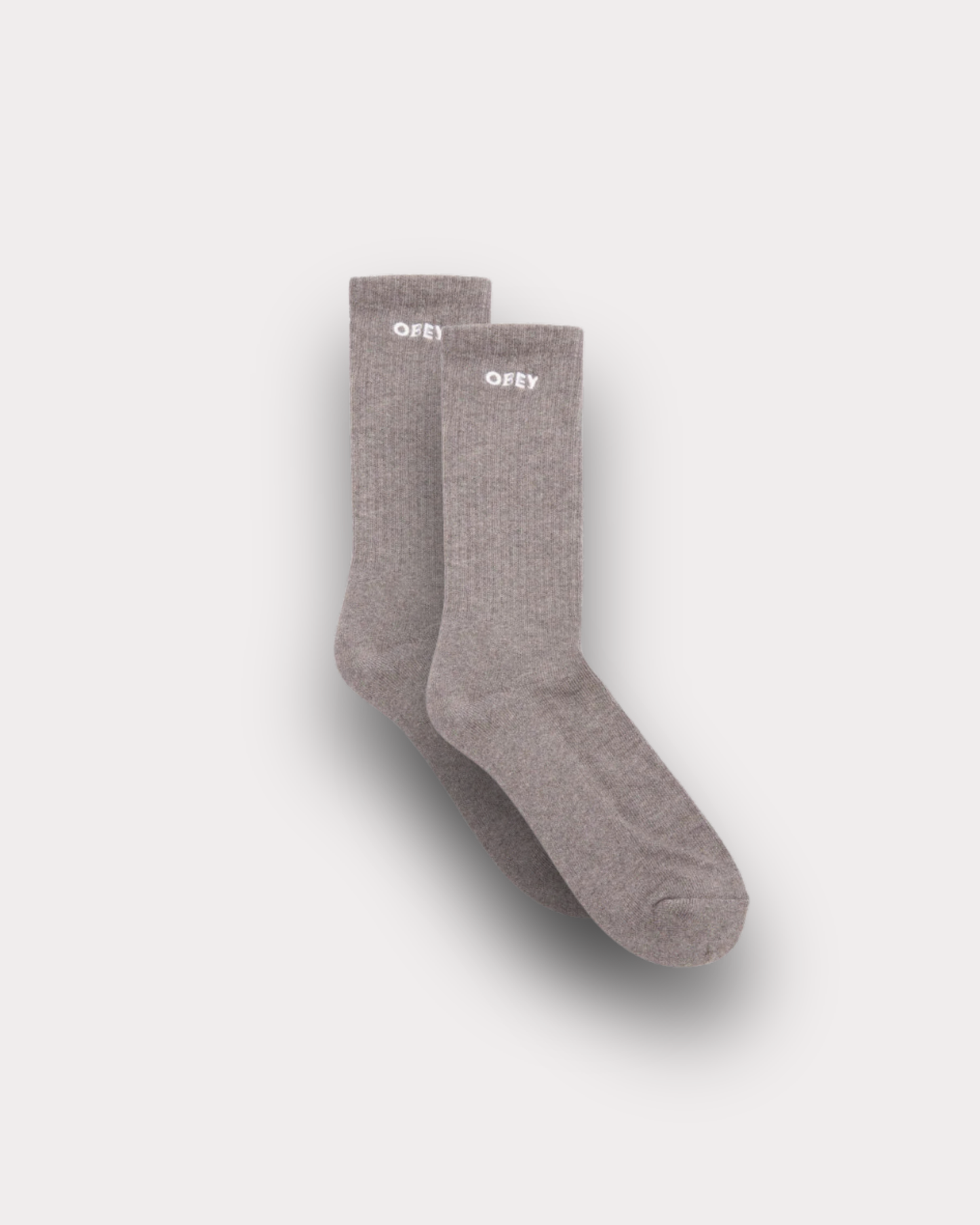Obey Clothing - Bold socks ash grey