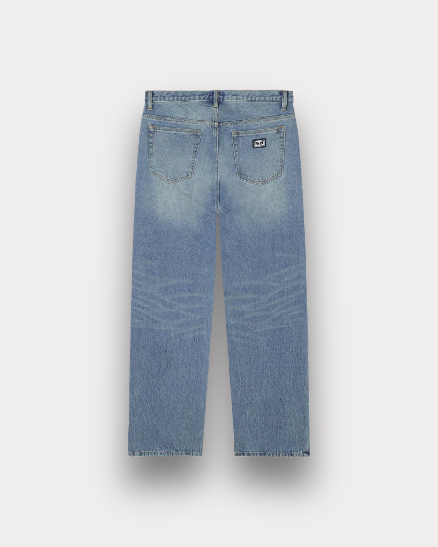 Obey Clothing - Boxcar Straight denim heavy vintage indigo
