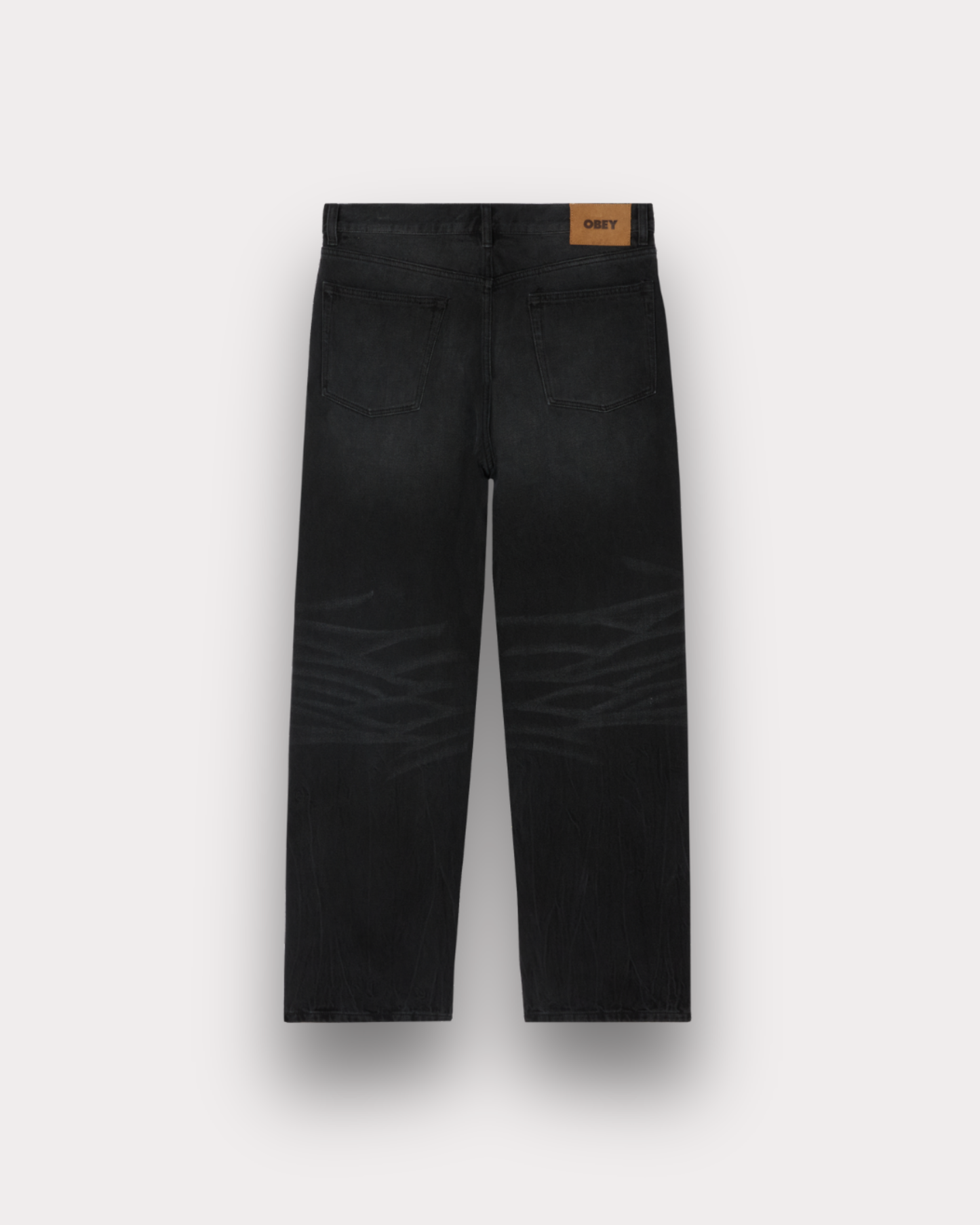 Obey Clothing - Classic Baggy denim heavy vintage black