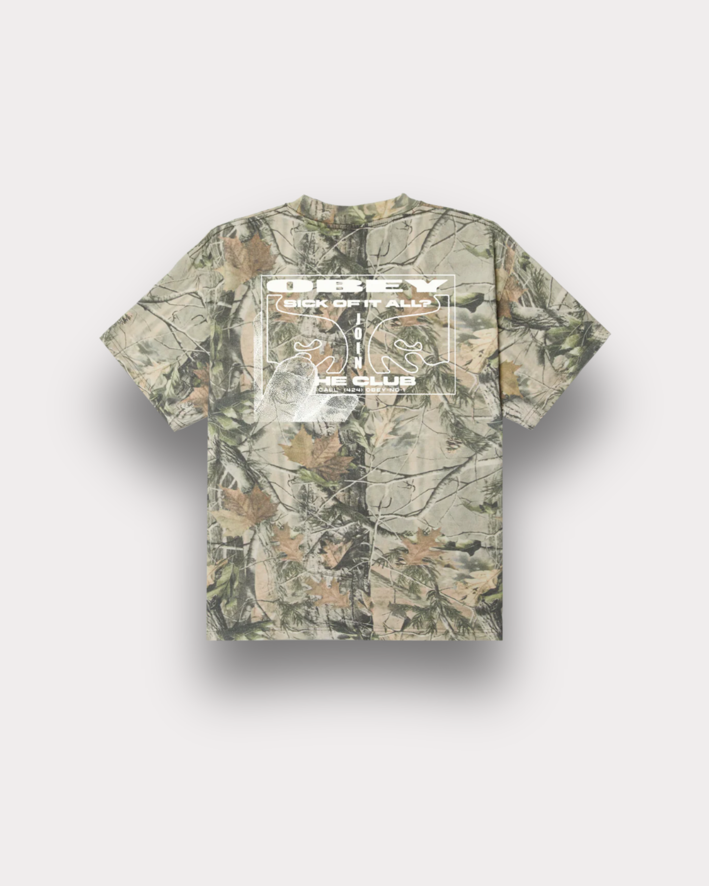 Obey Clothing - Club tee real tree