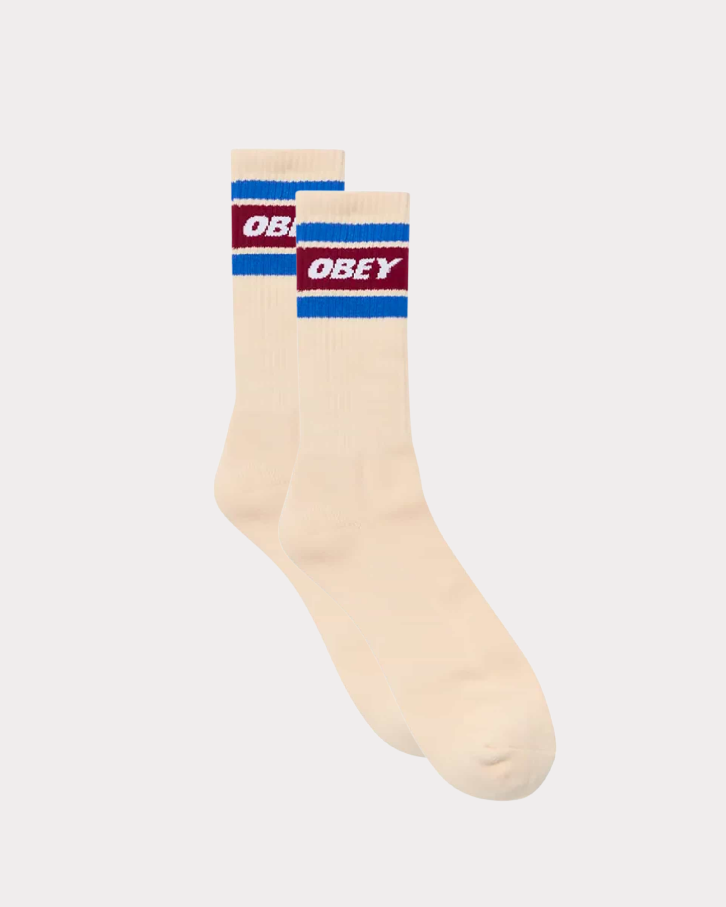 OBEY CLOTHING - COOPER II SOCKS UNBLEACHED