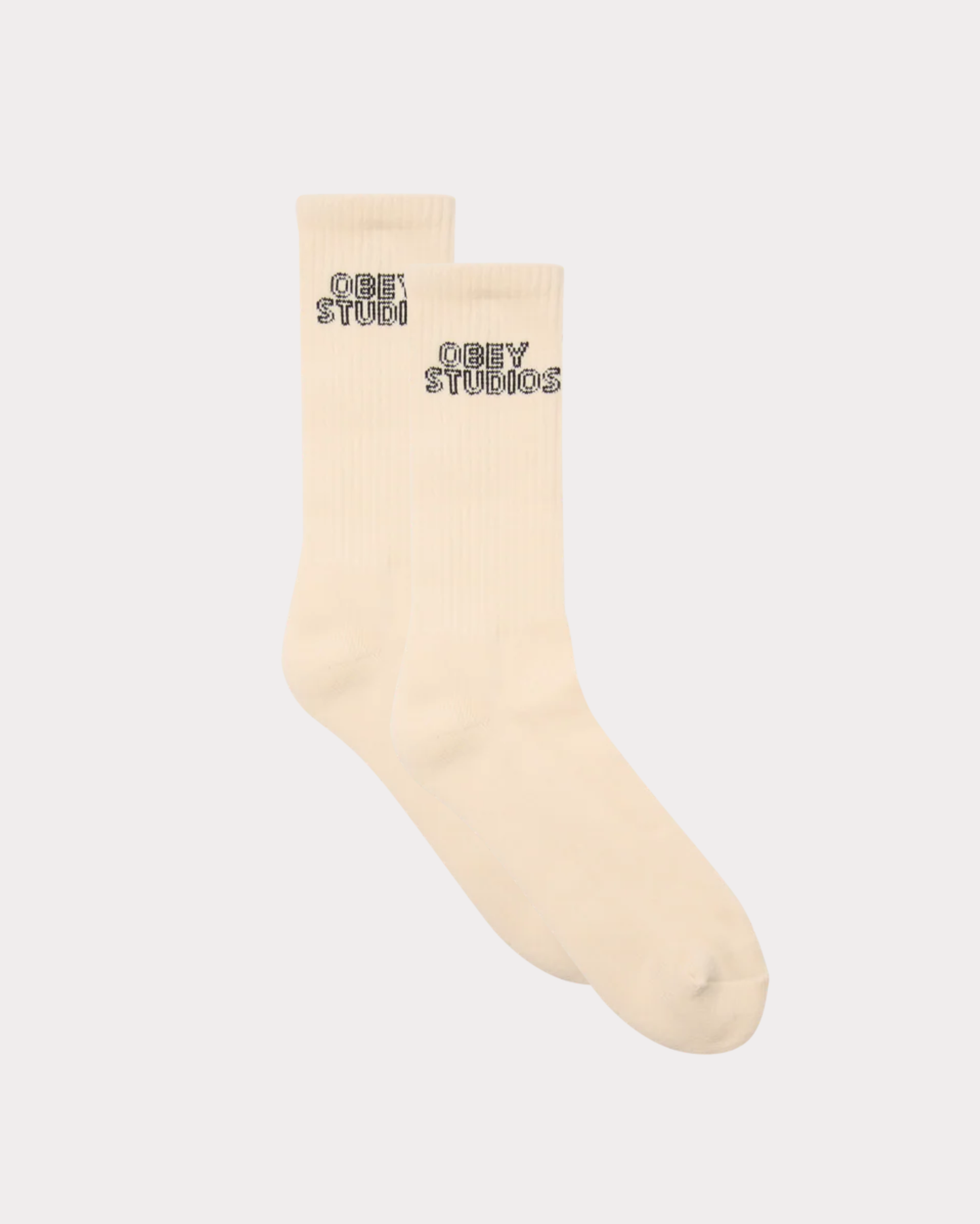 OBEY CLOTHING - STUDIOS SOCKS UNBLEACHED