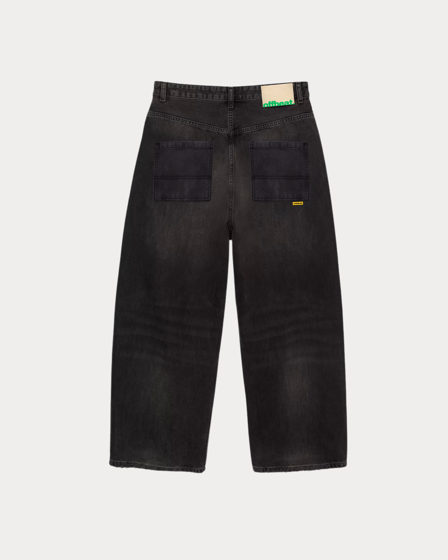 OFFBEAT. SOCIETY - BLOCK21 PANTA FADED BLACK
