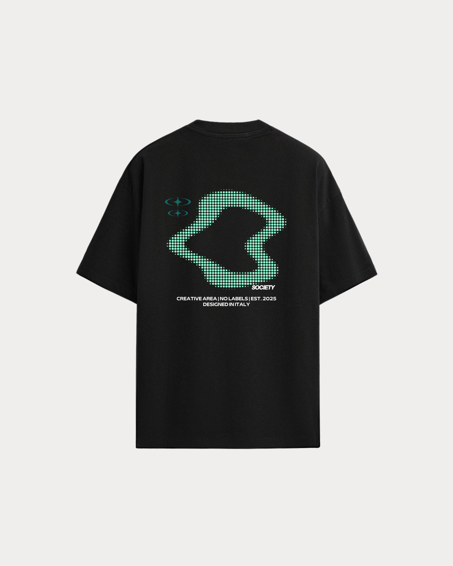 OFFBEAT. SOCIETY - DOTCODE TEE BLACK
