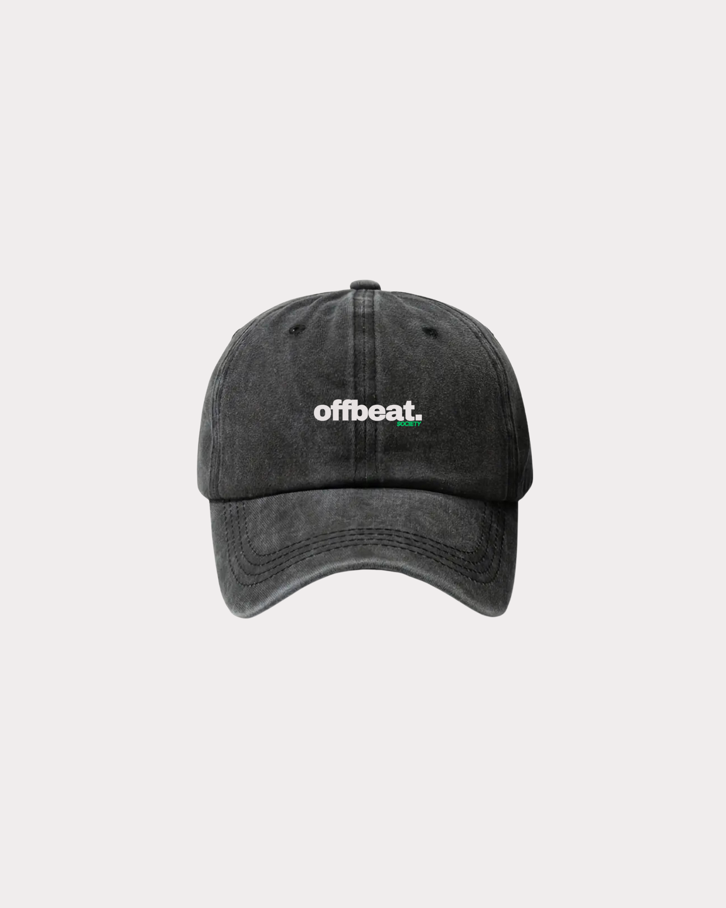 OFFBEAT. SOCIETY - VINTAGE CAP BLACK