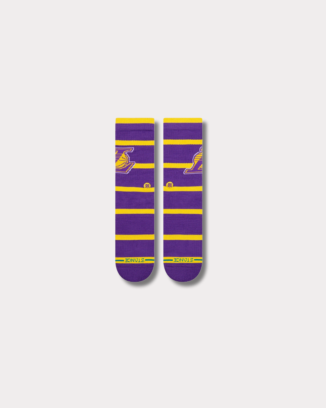 STANCE - PREP LOS ANGELES LAKERS SOCKS PURPLE