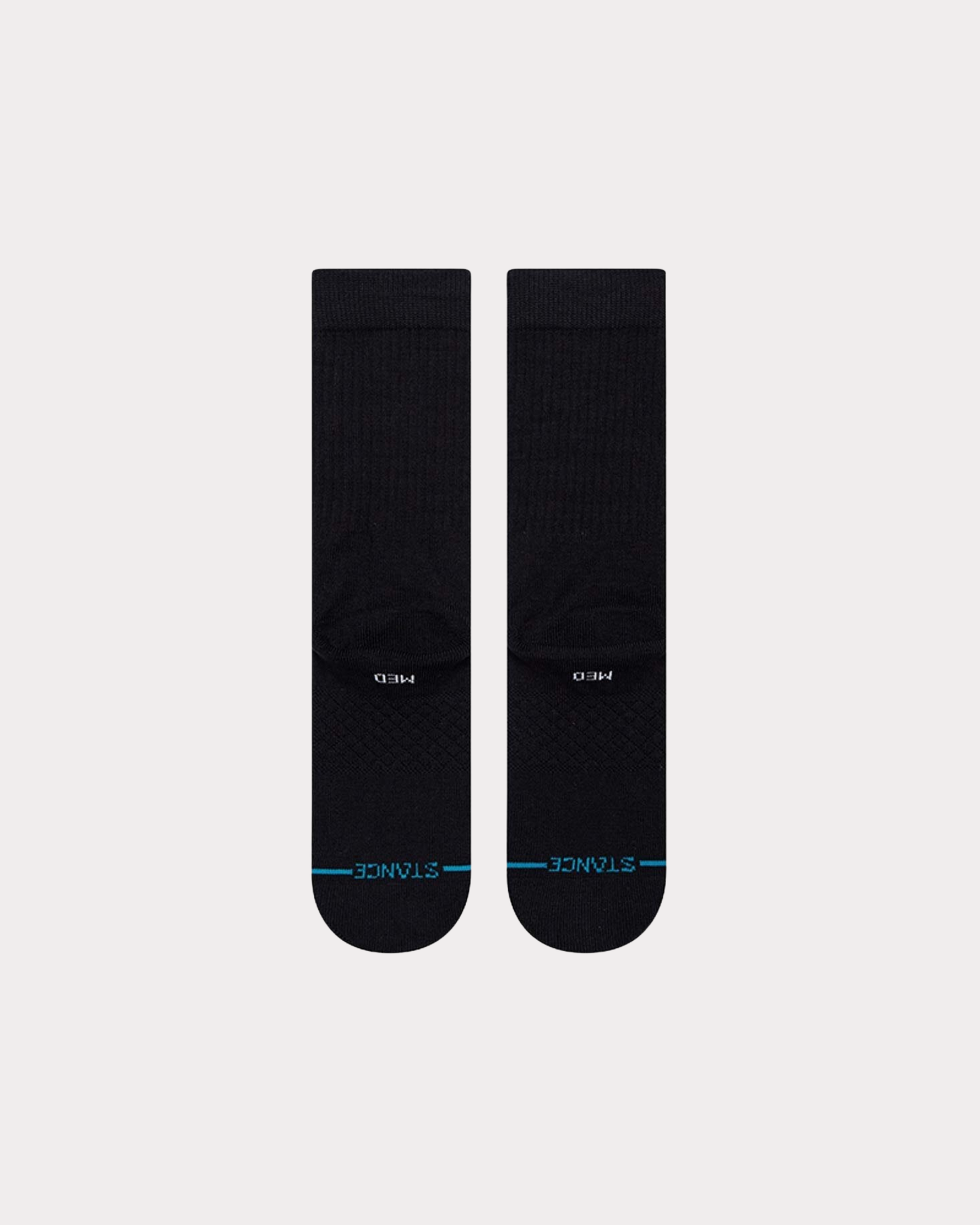 STANCE - LOGOMAN ST SOCKS BLACK