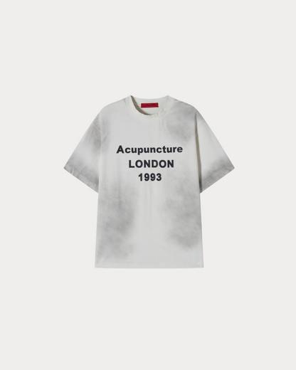 ACUPUNCTURE 1993 - GRAFICH TEE LIGHT GREY