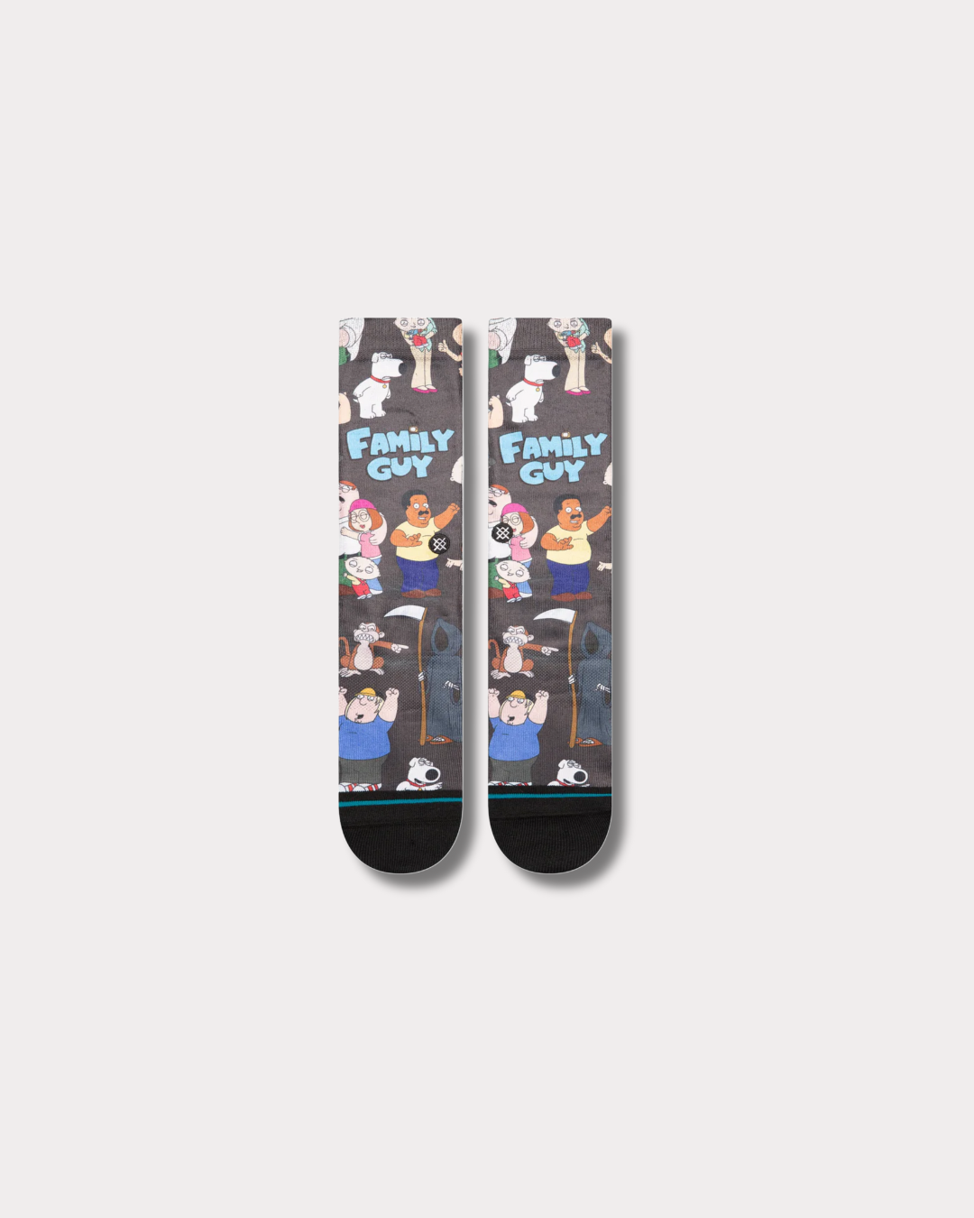 STANCE - FAMILY GUY SOCKS BLACK