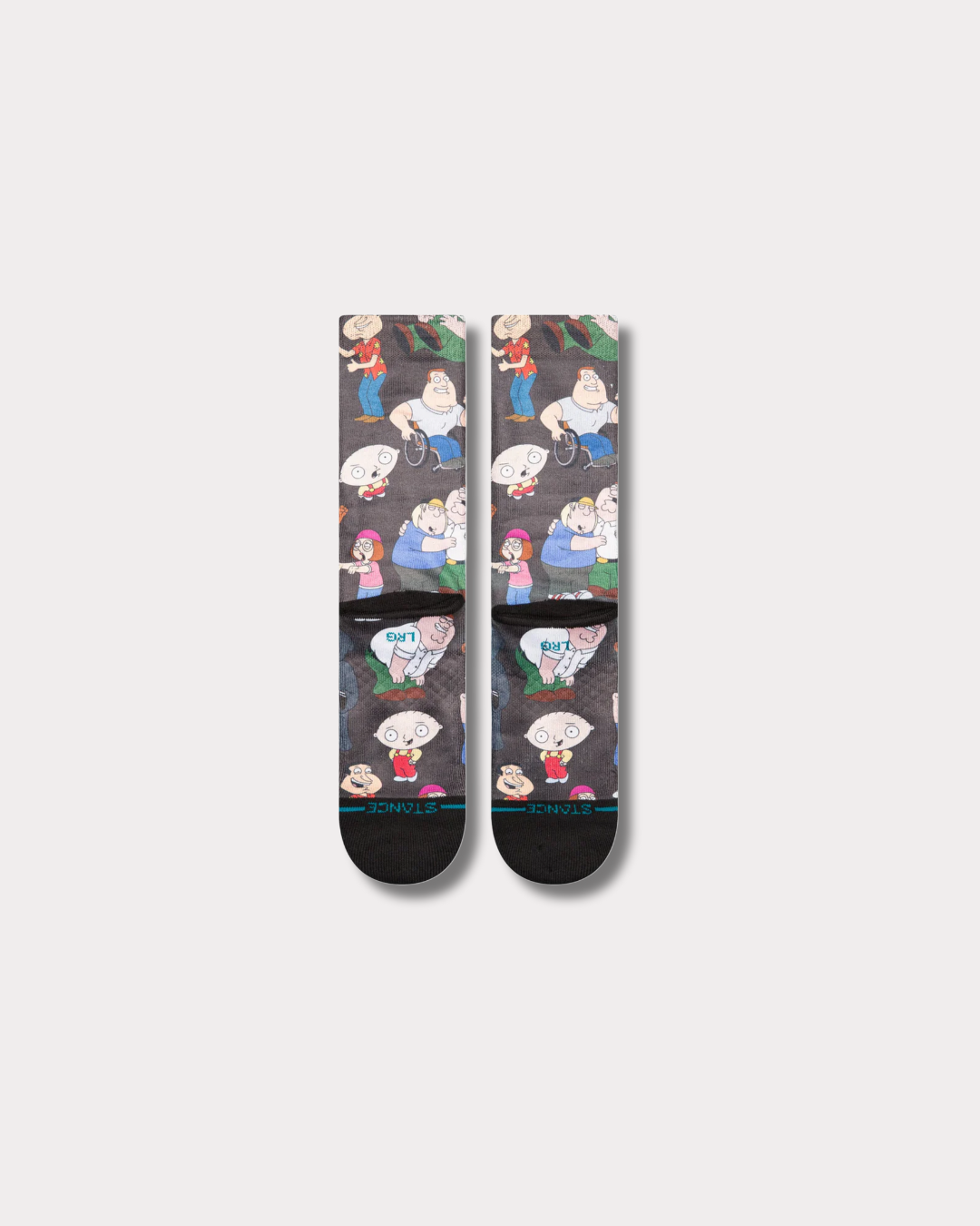 STANCE - FAMILY GUY SOCKS BLACK