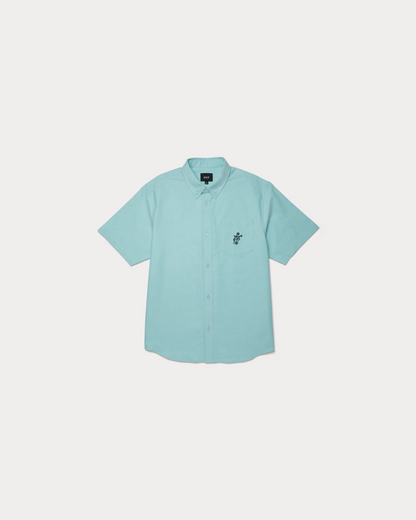 HUF WORLDWIDE - ICARUS OXFORD SHIRT DIFFUSED SHIRT