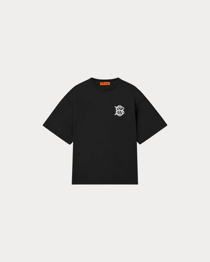 BARRIO STUDIOS - CRACKED BOXY TEE BLACK