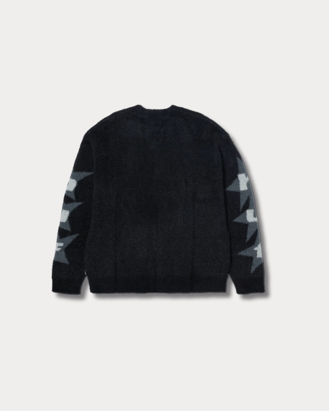 HUF WORLDWIDE - URSA MOHAIR CARDIGAN BLACK