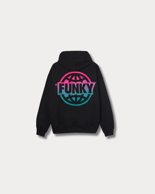 FUNKY SNOWBOARDS - SHADE LOGO HOODIE BLACK