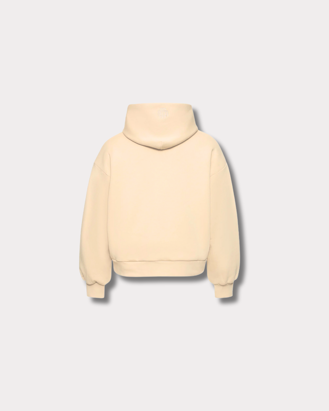 GARMENT WORKSHOP - DOUBLE LAYER BOXY FIT HOODIE HEAVY CREAM