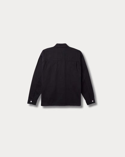 OBEY CLOTHING - DIVISION SHIRT JACKET PIGMENT BLACK