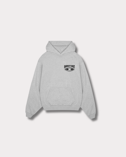 BARRIO STUDIOS - EYES HOODIE GREY MELANGE