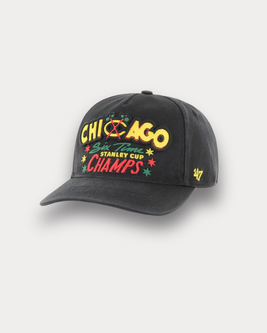 '47 Brand - Chicago Blackhawks Charlton Hitch black
