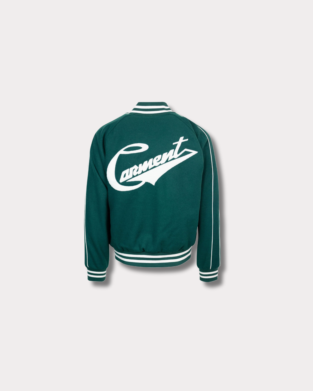 GARMENT WORKSHOP - COLLEGE JACKET FOREST GREEN