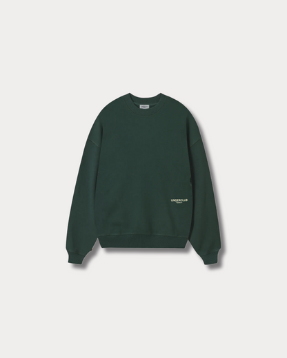 UNDERCLUB EDITION - LOGO CREWNECK FOREST GREEN