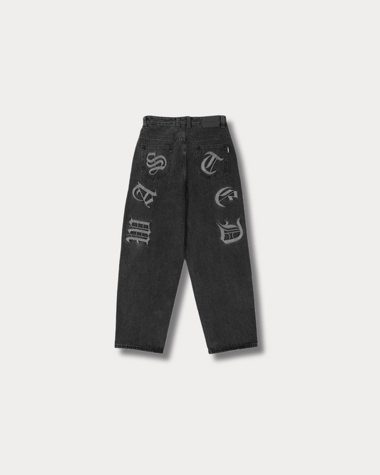 WASTED PARIS - CASPER KINGDOM CURVE PANTA BLACK