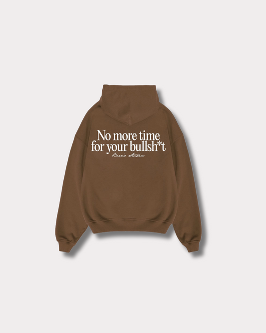 BARRIO STUDIOS - NO TIME HOODIE MOCHA