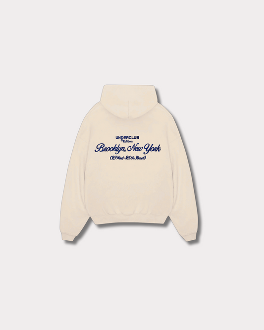 UNDERCLUB EDITION - BROOKLYN HOODIE CREAM