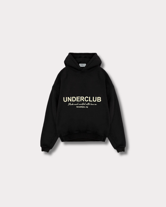 UNDERCLUB EDITION - LOGO HOODIE BLACK