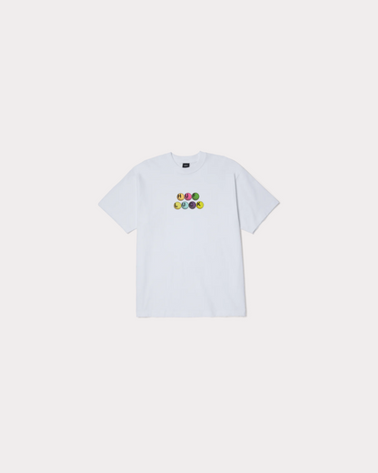HUF WORLDWIDE - LUCKY TEE WHITE
