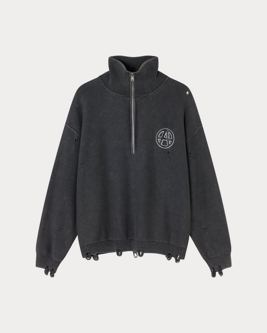 ACUPUNCTURE 1993 - ANARCHY SWEATER GREY