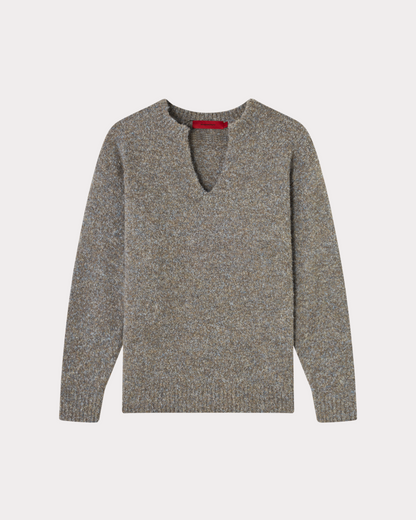 ACUPUNCTURE 1993 - V-CUT SWEATER GREY